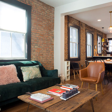 My Houzz: First-Time Cincinnati Homeowners Take On a Modern Rehab