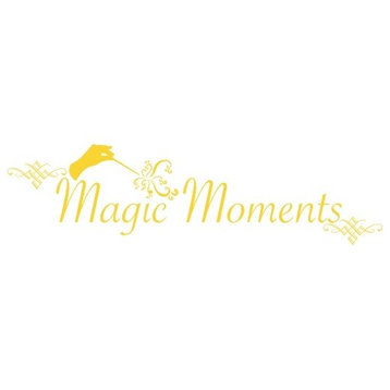 Magic Moment Wall Decal, Yellow, 79"x19"