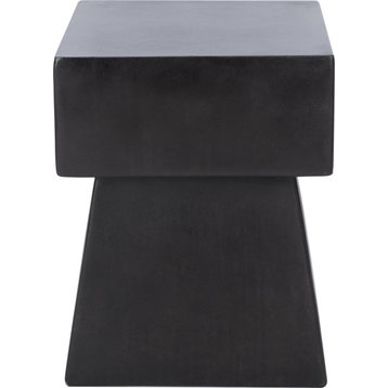 Zen Outdoor Accent Table - Black