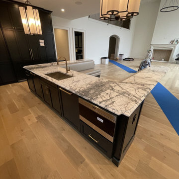 Kitchen Remodel with Custom Banquette Island — Atlanta
