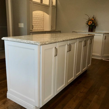 Kitchen Remodel Atkinson, IL Koch Cabinets Bristol Painted White