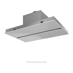 36&Prime; Savona White Ceiling Range Hood - Range Hoods And Vents
