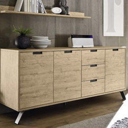 Palma Sideboard by LC Mobili 3 Doors & 3 Drawers - Buffets And Sideboards