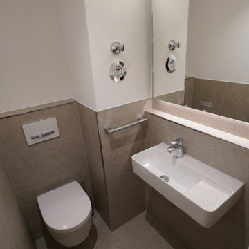 Modernisierung eines Gäste WC's in Neuperlach