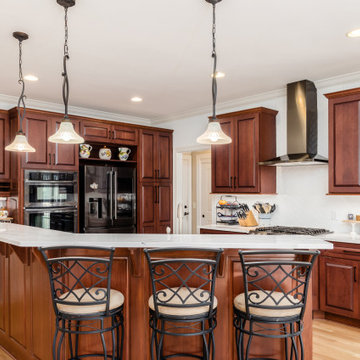 Traditional Kitchen Remodel Done in the Bozeman Door