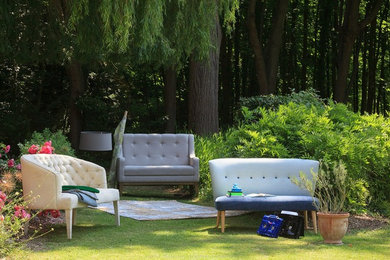Exemple d'un jardin nature.