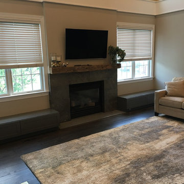 Living room renovation
