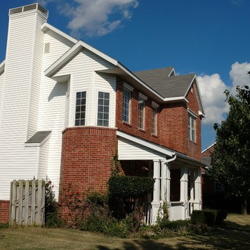 Construction project of town homes by Total Business & Building Solutions.