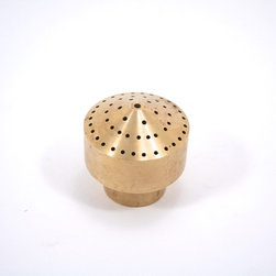 3/4" Brass Fixed Fireworks Nozzle - Outdoor Fountain And Pond Accessories