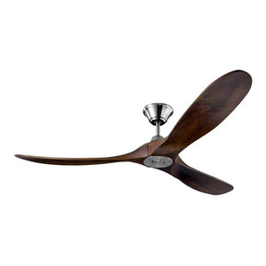 44 Airlift Fan Brushed Steel Contemporary Ceiling Fans By