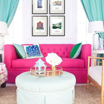 Historic Miami Living Room, Coral Gables