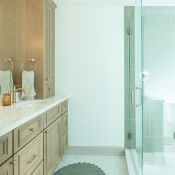 Brookside Primary Bath Remodel with Modern Flow and Classic Charm