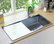 vidaXL Handmade Kitchen Sink with Strainer Stainless Steel Under-Mount Sink