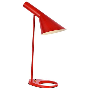 Living District Juniper 1 Light Table Lamp, Red - LD2364RED