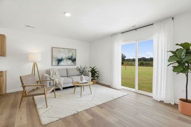 Danish living room photo in Other