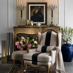 Festive Collection - Oxford Wing Chair - Living Room Chairs