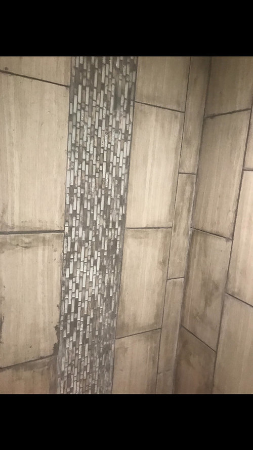Help Dark Stains From Grout On Light Gray Tile