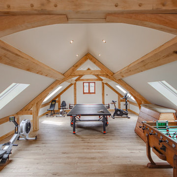Room Above Garage With Vaulted Ceiling
