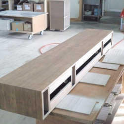 製作過程 - リビング家具