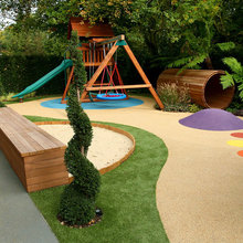 back garden play area