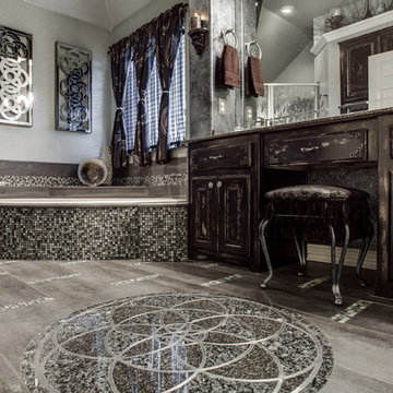 Eclectic Master Bath