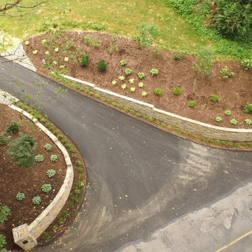 Driveway Entrance Landscape Renovation