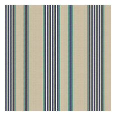 Blue And White Stripe Fabric | Houzz