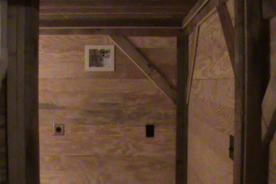 Home design - rustic home design idea in Boston