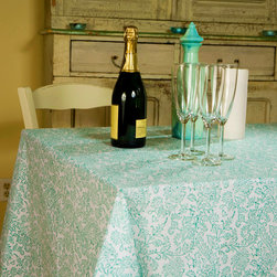 Aqua Table Linens - Products