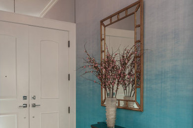 Inspiration for a contemporary entryway remodel in Jacksonville