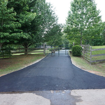 Round  Asphalt Driveway Installation (Campobello SC)