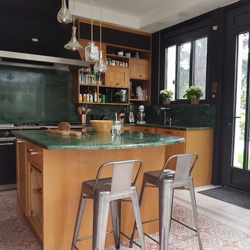 Maison restaurée confortable et design