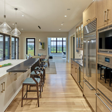 Modern Farmhouse with Mountain Views