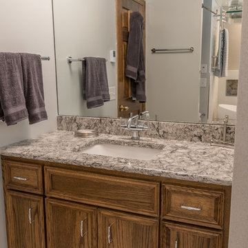 Project 2025-3 Golden Valley Transitional Master Bathroom Remodel with Spa Feel
