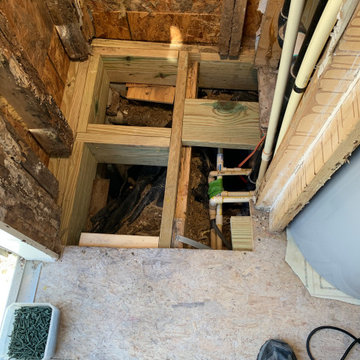 Water damage repair