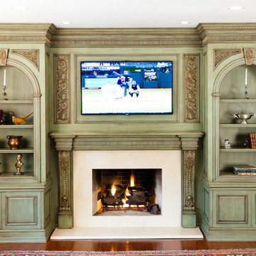 Custom Entertainment Units & Mantels pieces.