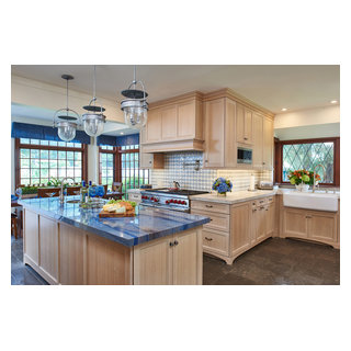 Before and After La Canada Kitchen Remodel - Traditional - Kitchen ...