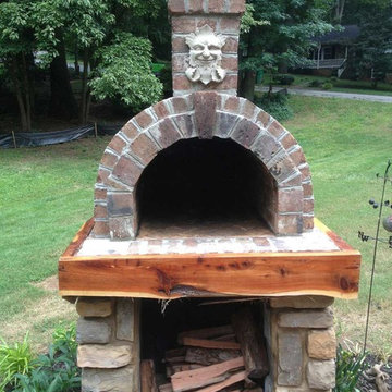 The Shiley Family Wood Fired Brick Pizza Oven in SC