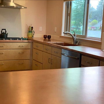 Mid- Century Modern Copper
