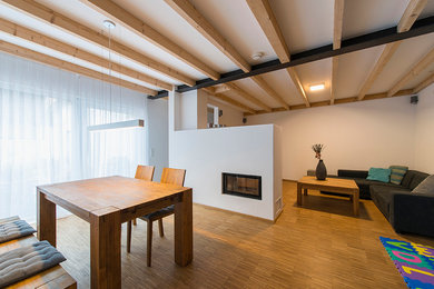 Inspiration for a contemporary home design in Frankfurt.