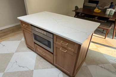 Kitchen - transitional kitchen idea in New York