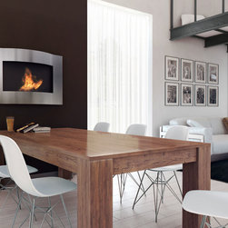 Lima Wall hung Fireplace (Bio) - Fireplaces