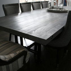Vertical grain Douglas Fir Table - Dining Tables