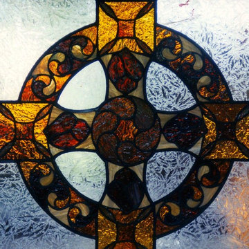 Stained Glass - Celtic Cross