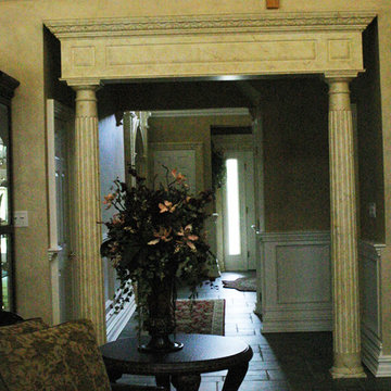 Faux Marbleized Archway in Colts Neck NJ