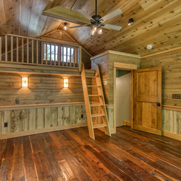 Large Bunk Bedroom with loft