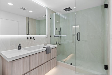 Modern Bathroom remodeling in Newport Beach