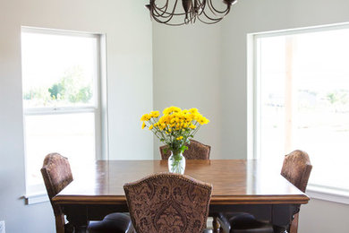 Inspiration for a dining room remodel in Seattle