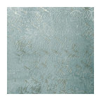 Teal Green Blue bronze metallic faux plaster textured contemporary Wallpaper 3D,