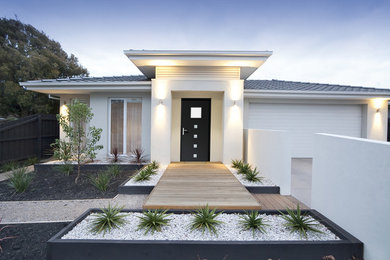 Réalisation d'une maison design.